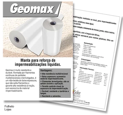 Folheto Geomax