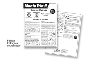 Folheto Manta Fria R-Reforçada – Lajes sob Piso