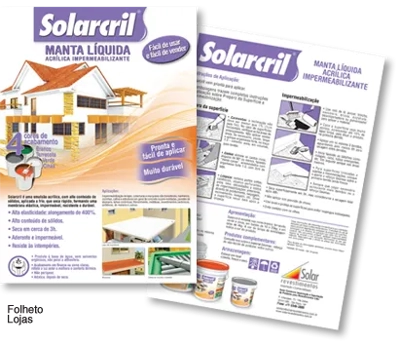 Folheto Solarcril