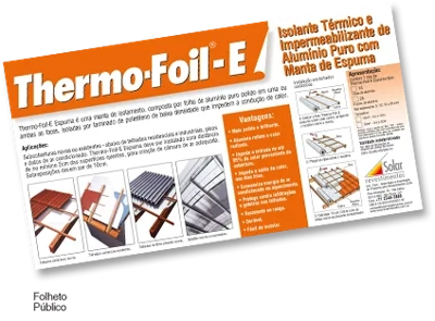 Folheto Thermo Foil-E