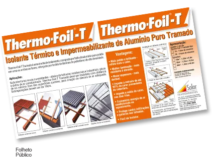 Folheto Thermo Foil-T